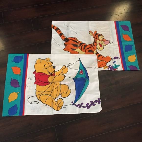Disney Bedding Winnie The Pooh Tigger Pillow Cases Poshmark